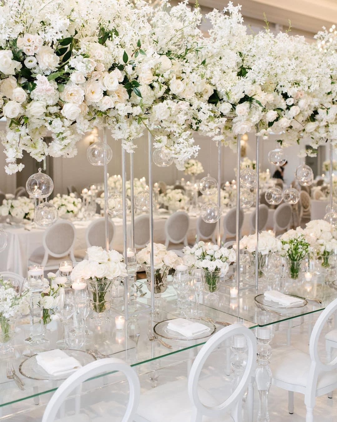 Romantic Wedding Table Decorations