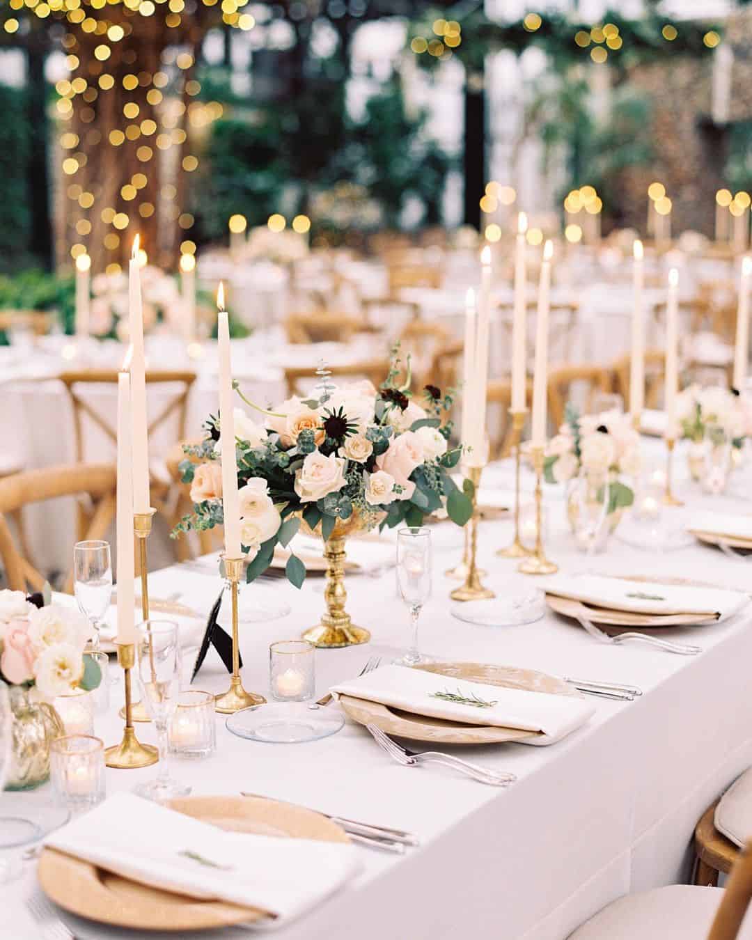 Summer Wedding Table Decorations