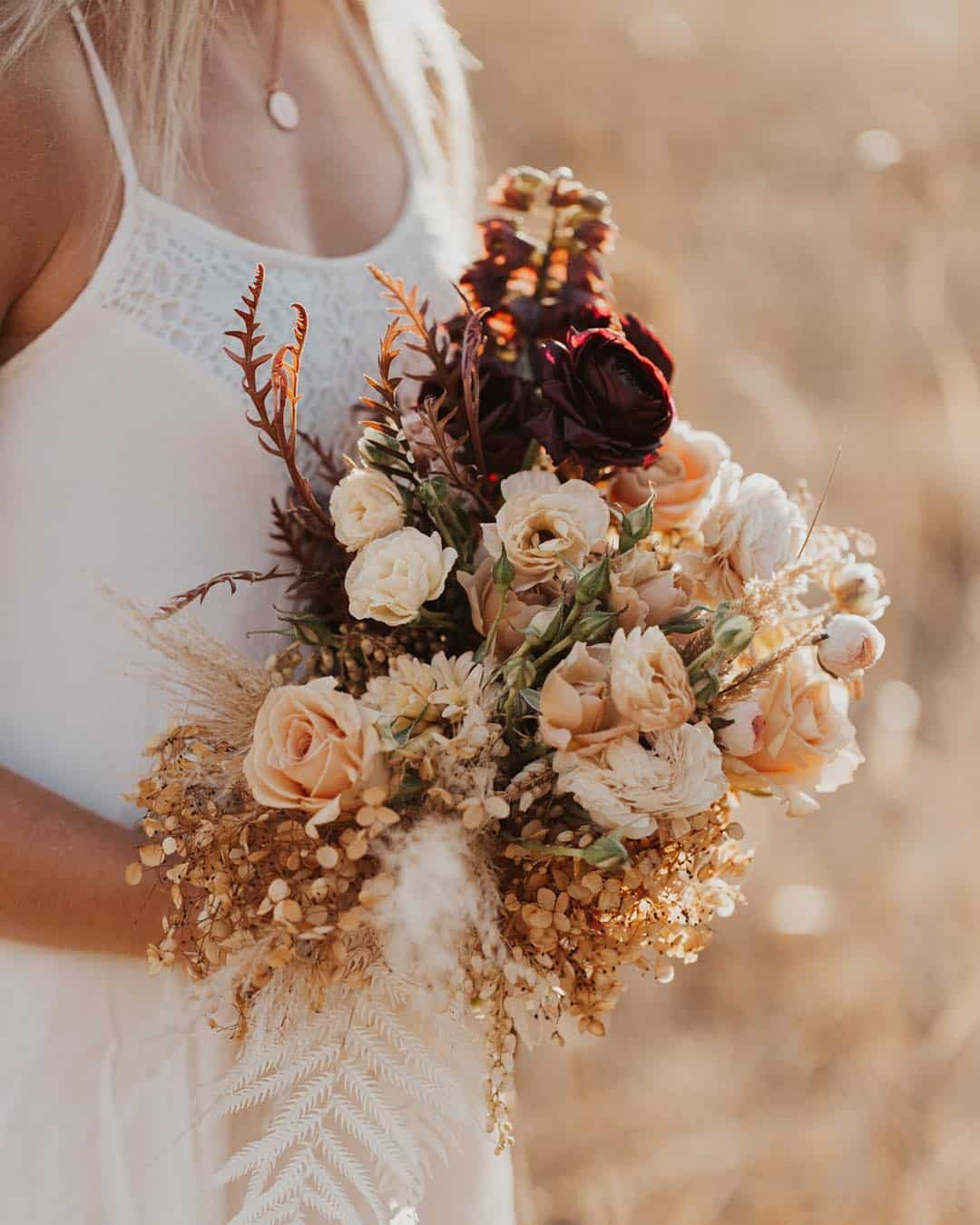 coral wedding decorations bouquet with roses