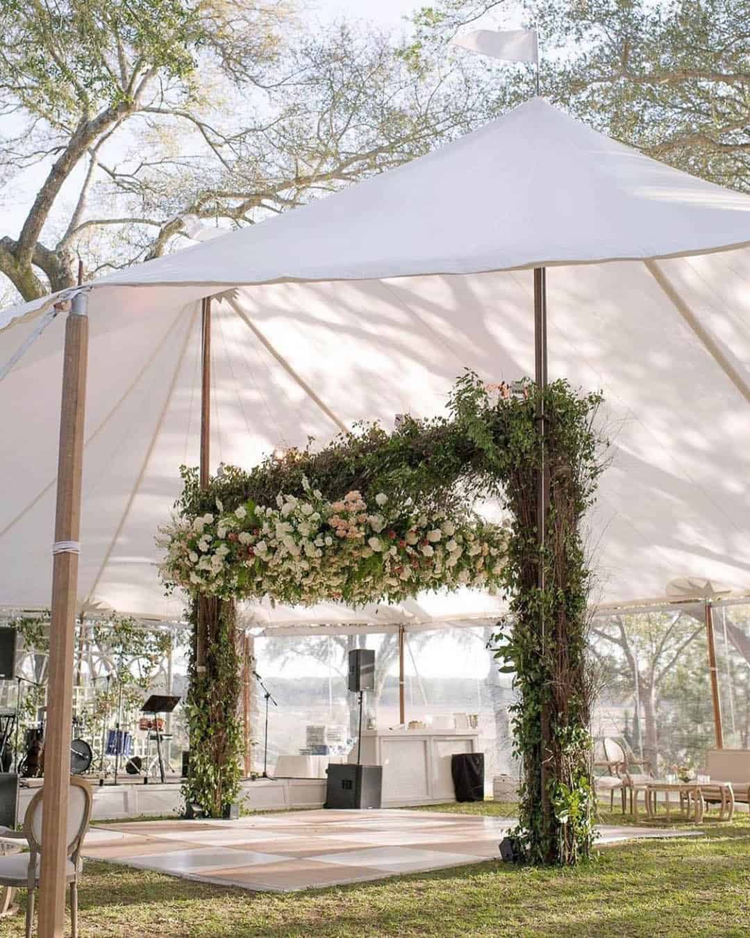 Wedding Decor With Greenery For Chairs
