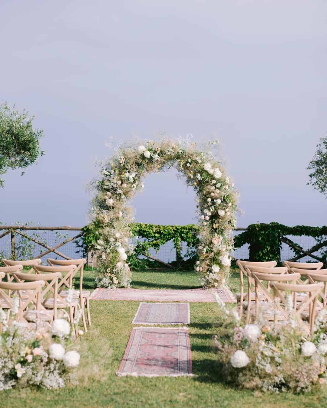 Wedding Decor With Greenery For Chairs