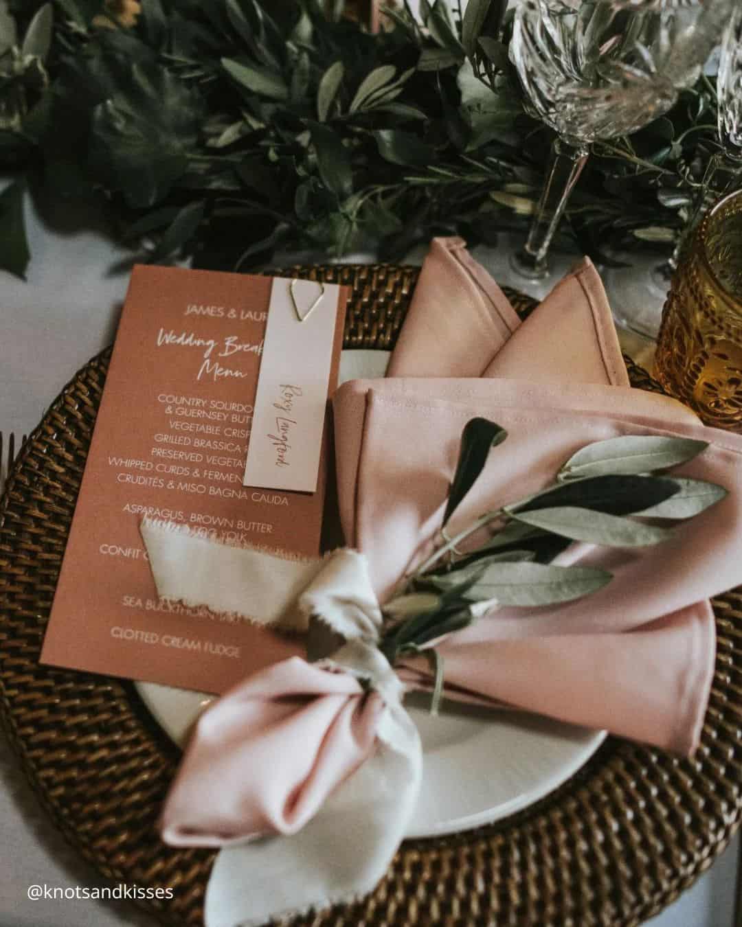 Wedding Table Decor Ideas With Greenery