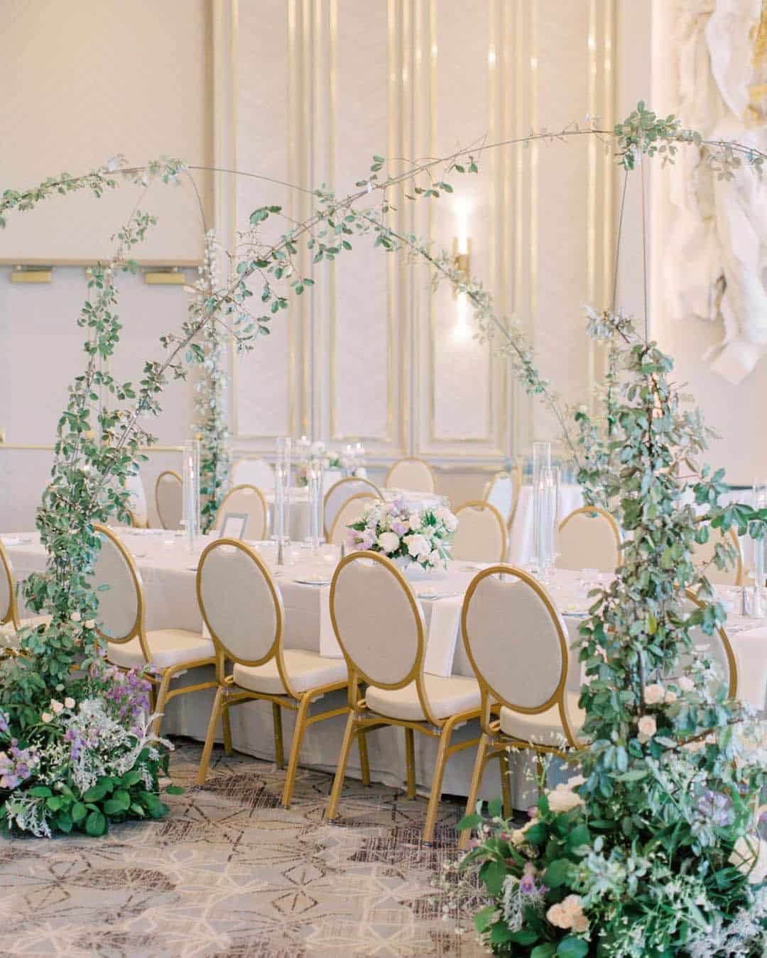 Wedding Table Decor Ideas With Greenery