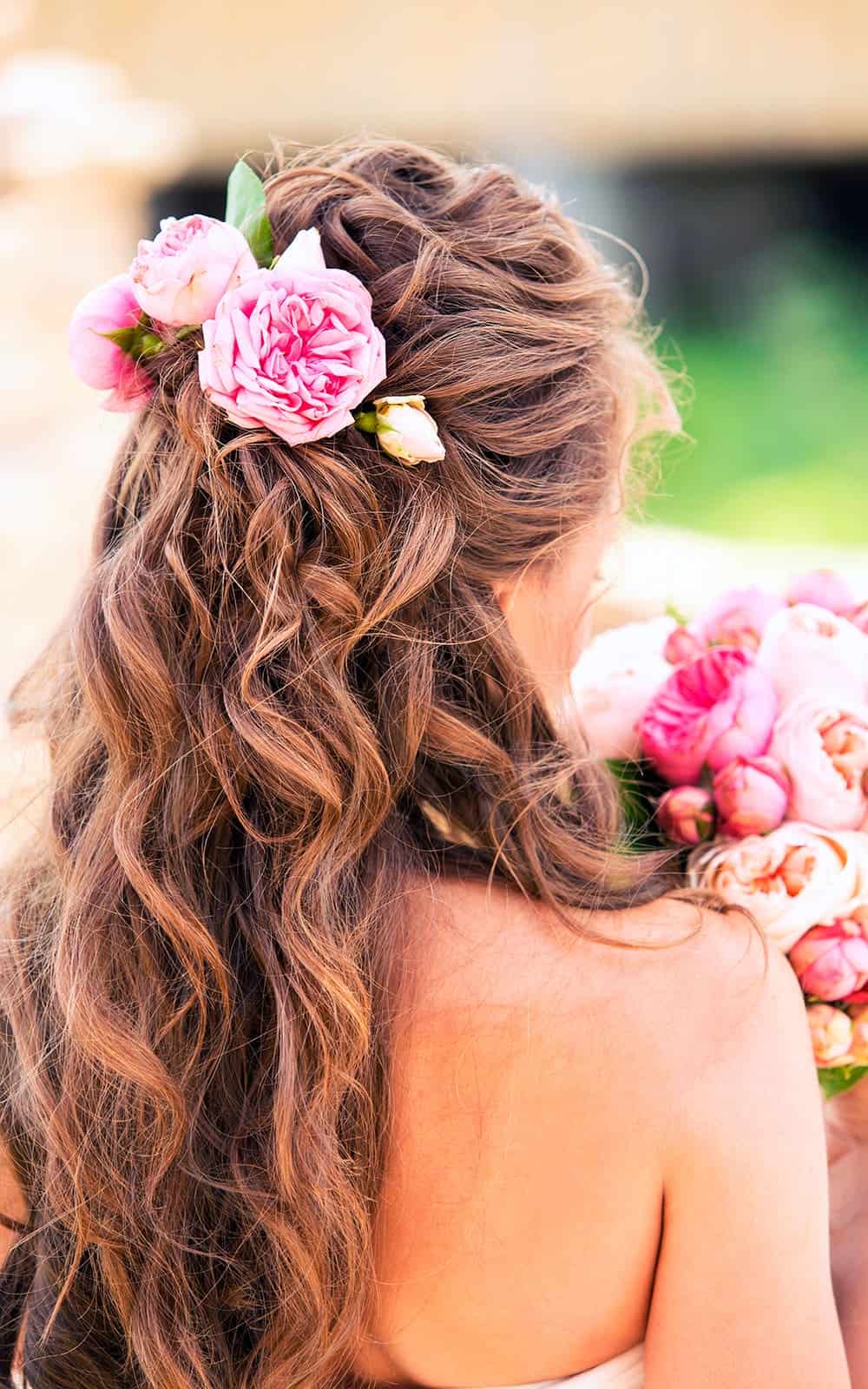 Half Up Half Down Wedding Hairstyles: Top Looks + Expert Tips