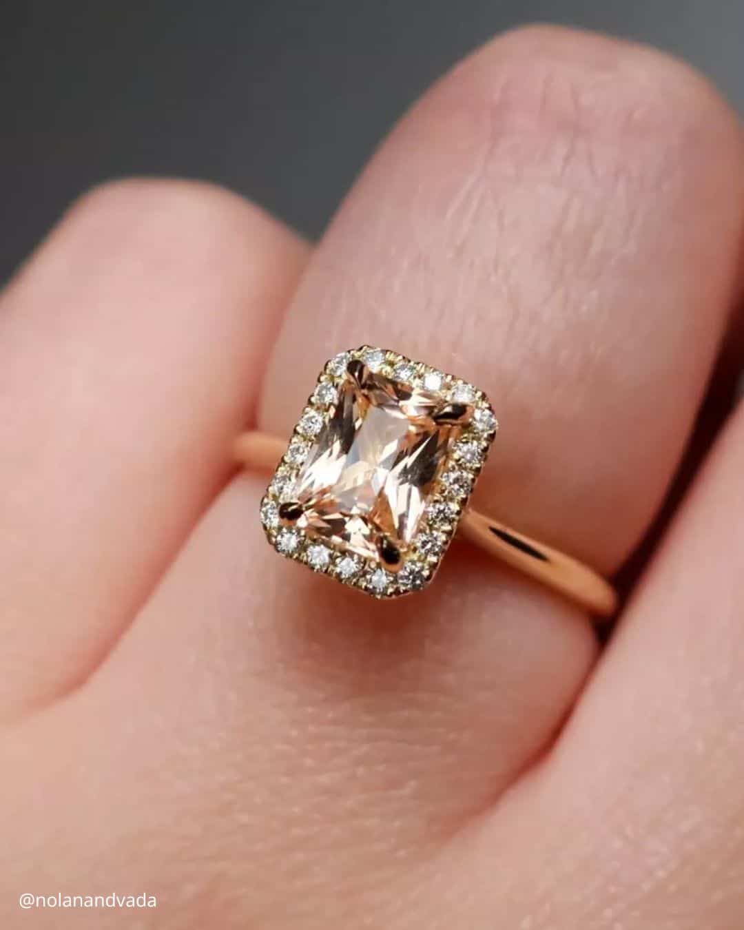 Unique Engagement Rings With Morganite