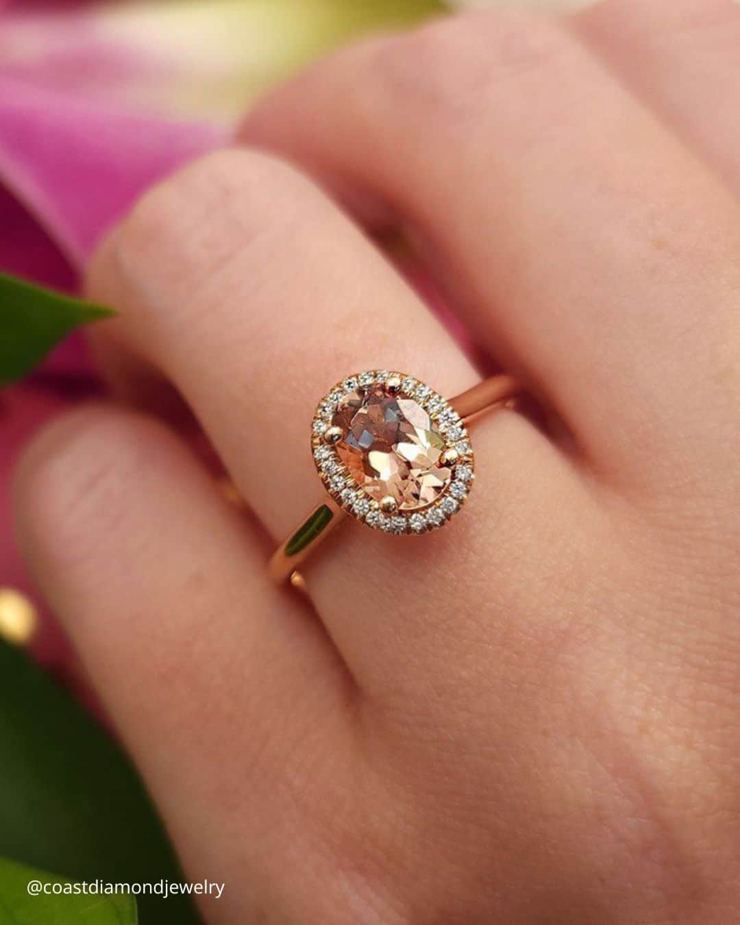 Unique Engagement Rings With Morganite