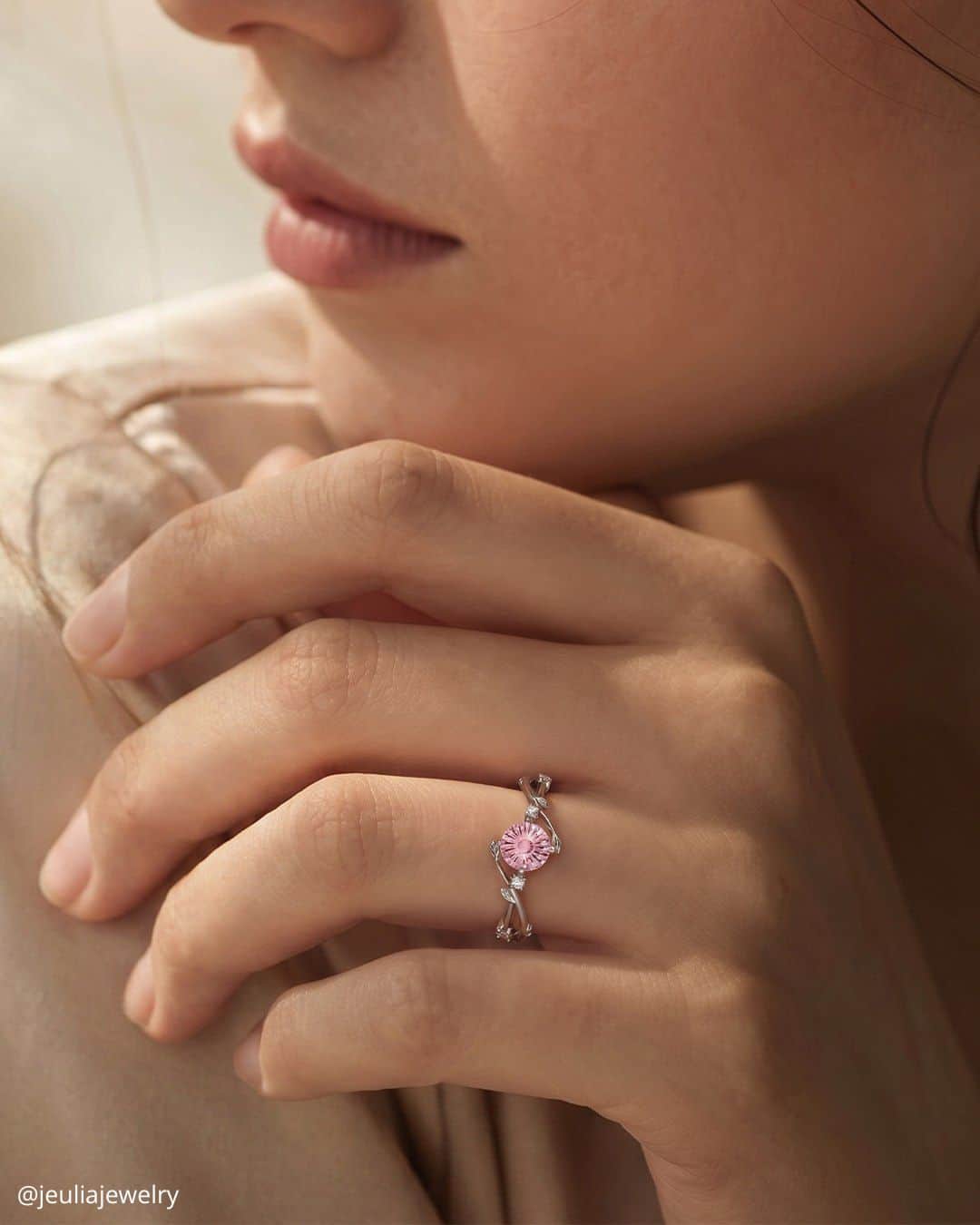 Unique Engagement Rings With Morganite