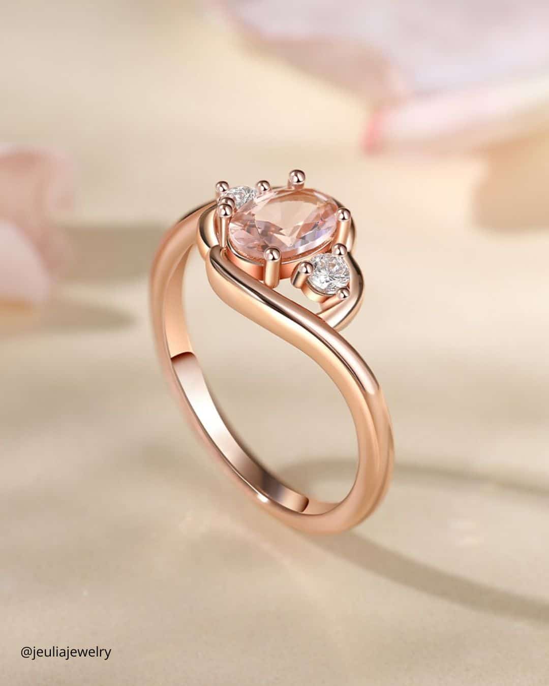 Morganite Engagement Rings With Amazing Details
