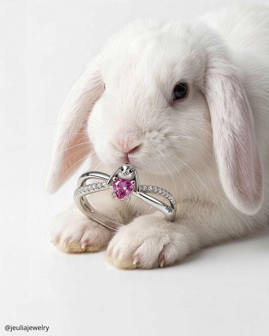 Gorgeous Morganite Ring Sets