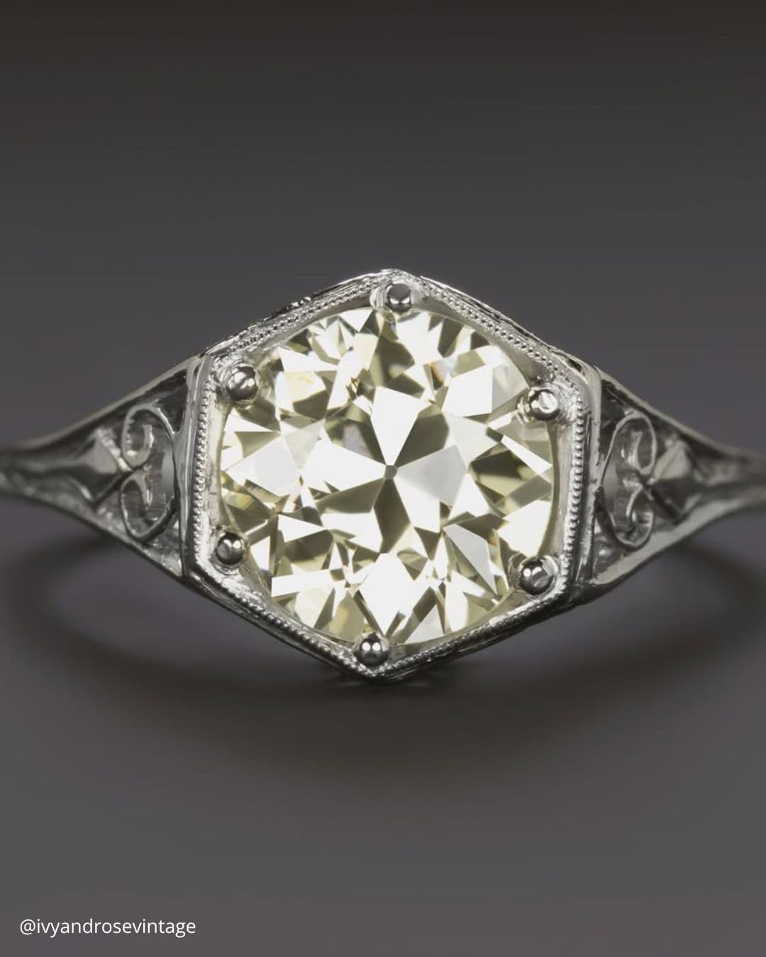 White Gold Engagement Rings