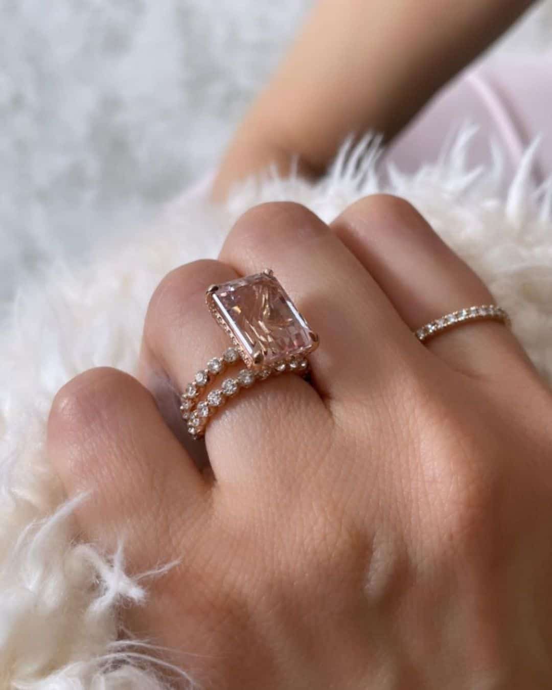 Beautiful Pear Cut Engagement Rings