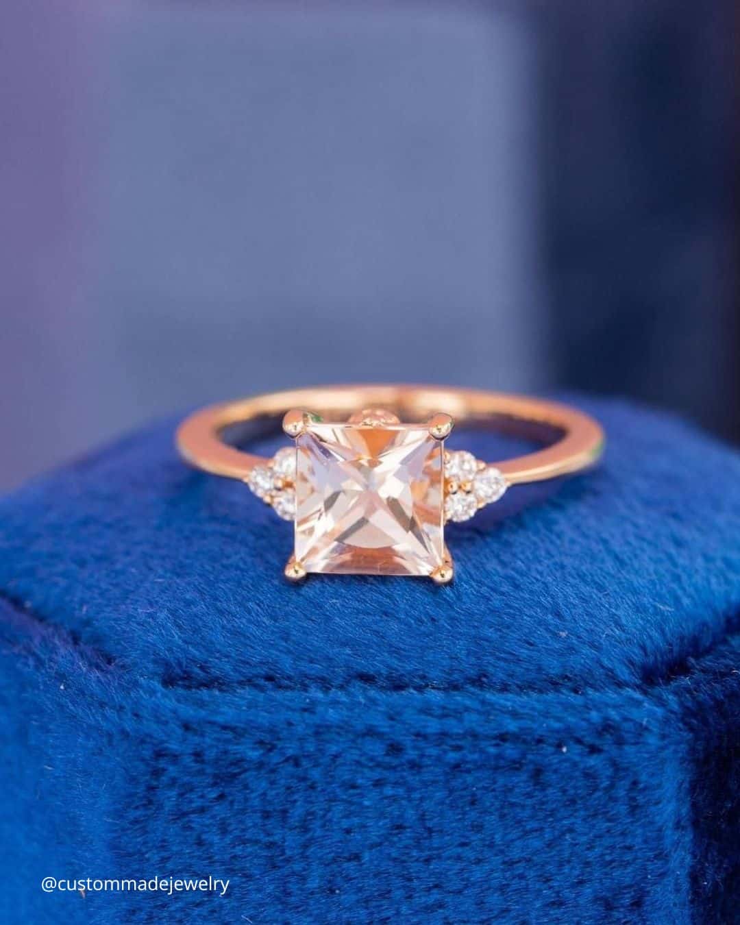 Beautiful Pear Cut Engagement Rings