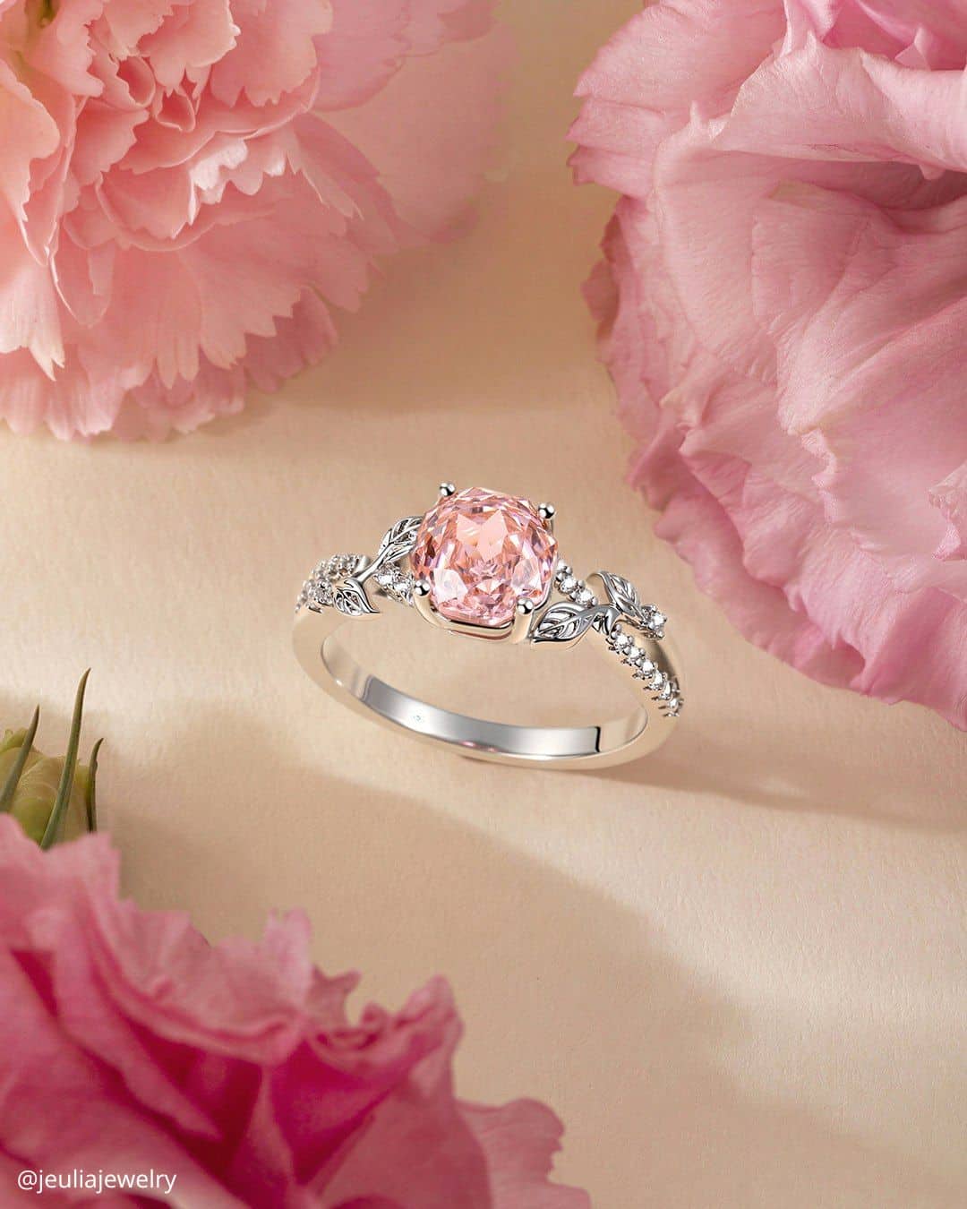 Beautiful Pear Cut Engagement Rings