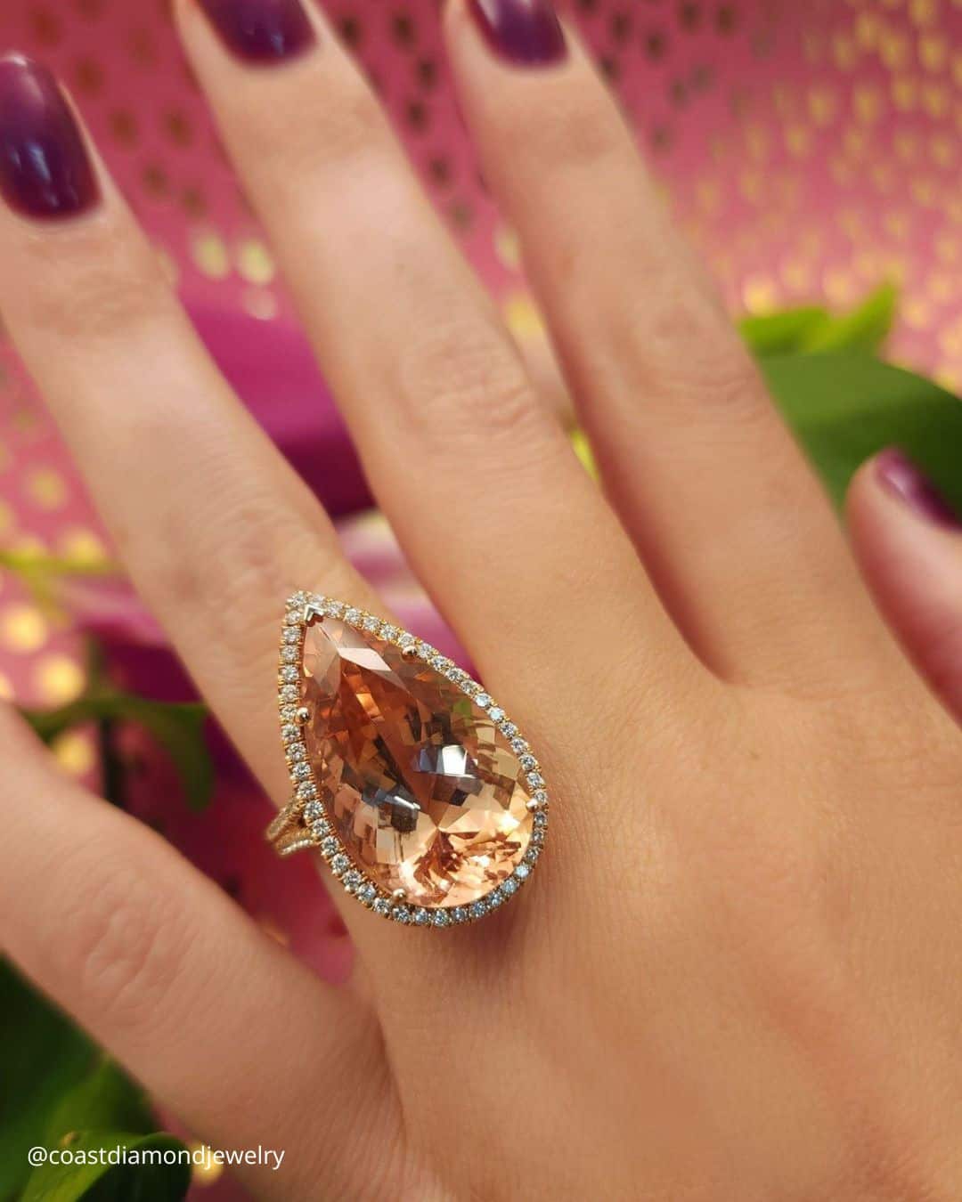 Shopping Vintage Morganite Engagement Rings