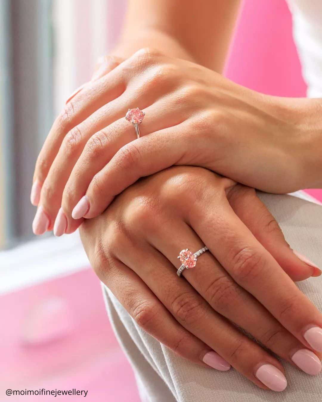 Shopping Vintage Morganite Engagement Rings