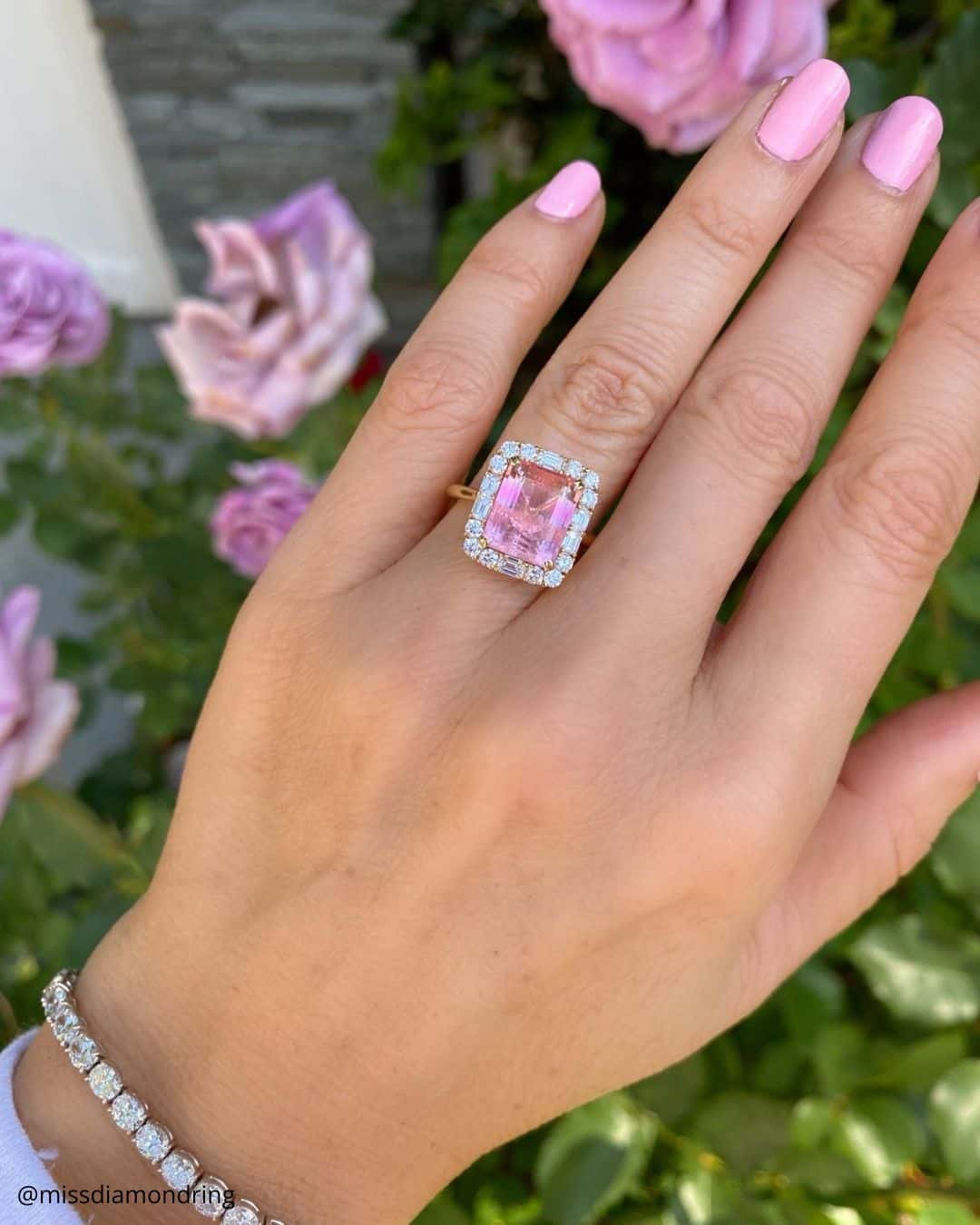 Shopping Vintage Morganite Engagement Rings