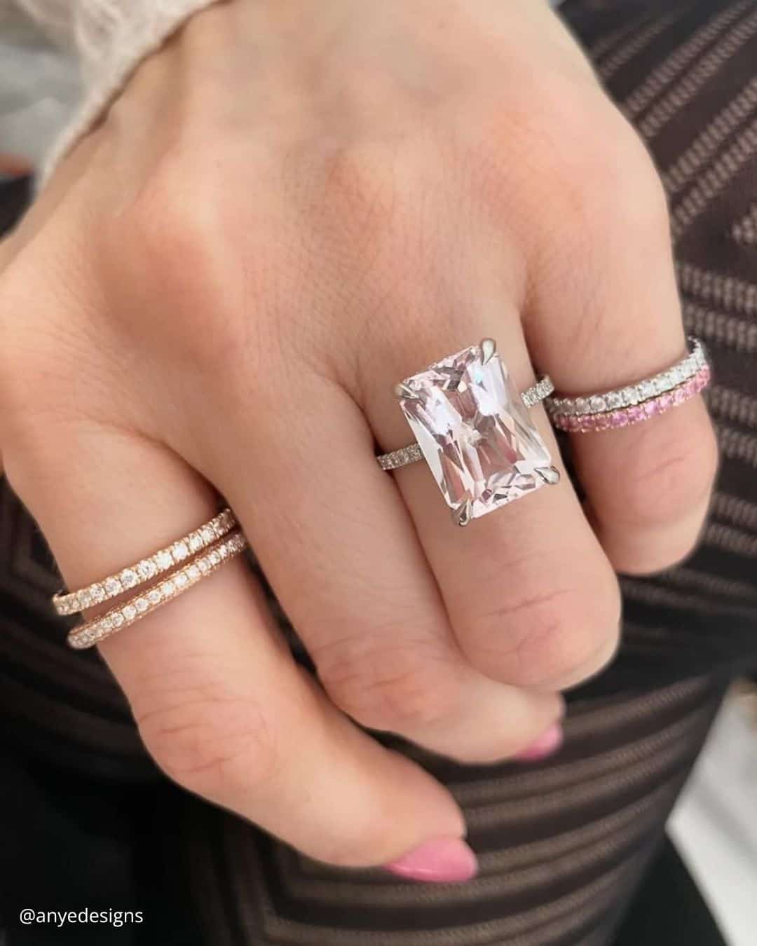 Shopping Vintage Morganite Engagement Rings