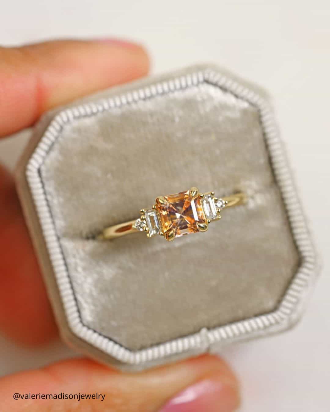 Shopping Vintage Morganite Engagement Rings
