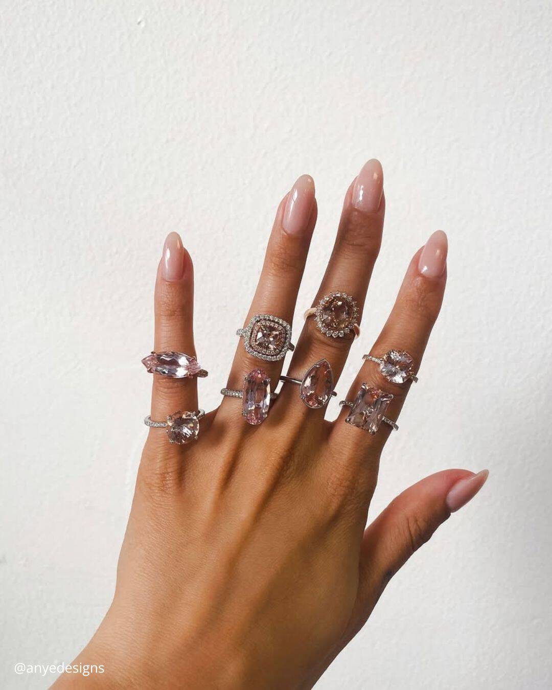 Shopping Vintage Morganite Engagement Rings