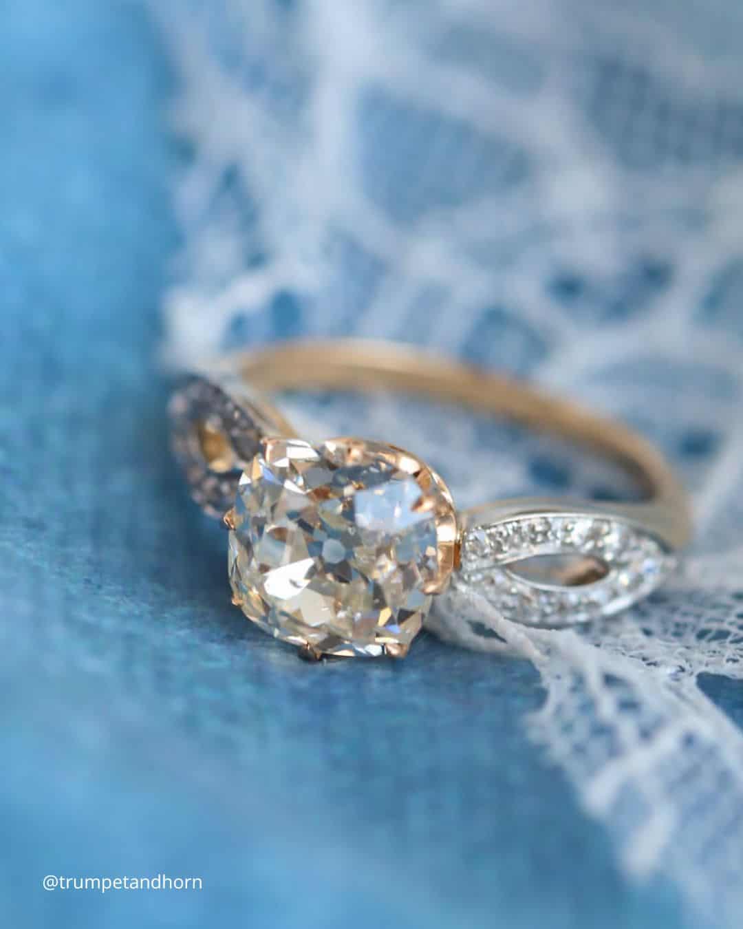 Shopping Vintage Morganite Engagement Rings