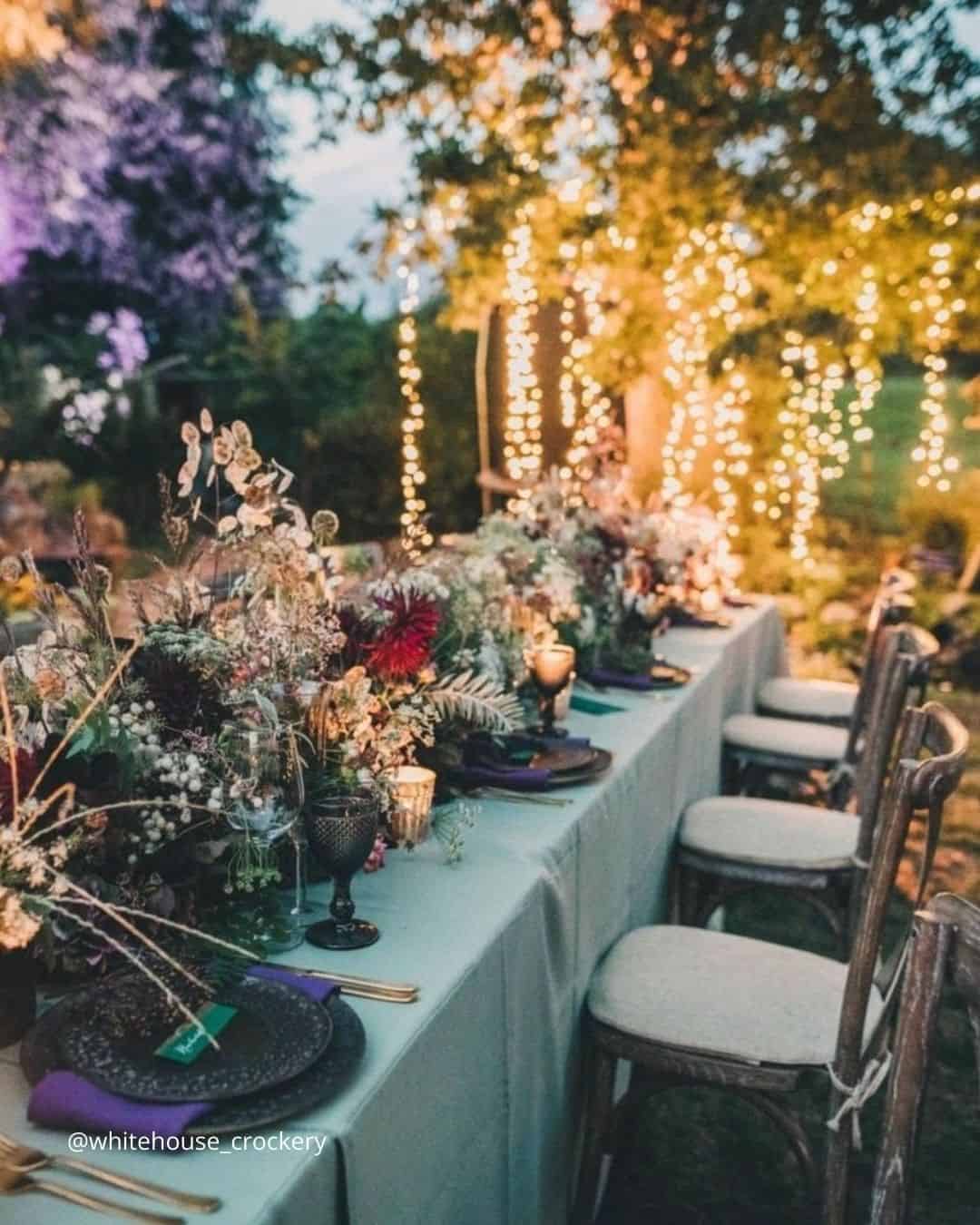 Sustainability in Wedding Backdrops