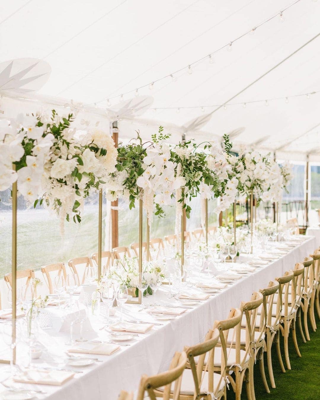 Bold Greenery Wedding Decor