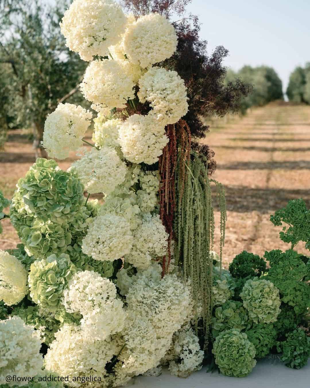Bold Greenery Wedding Decor