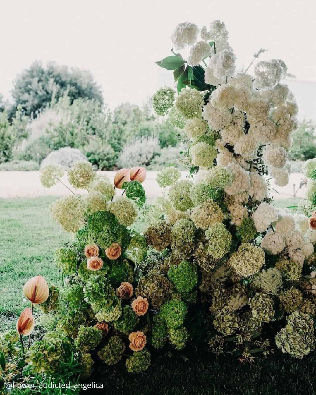 Bold Greenery Wedding Decor