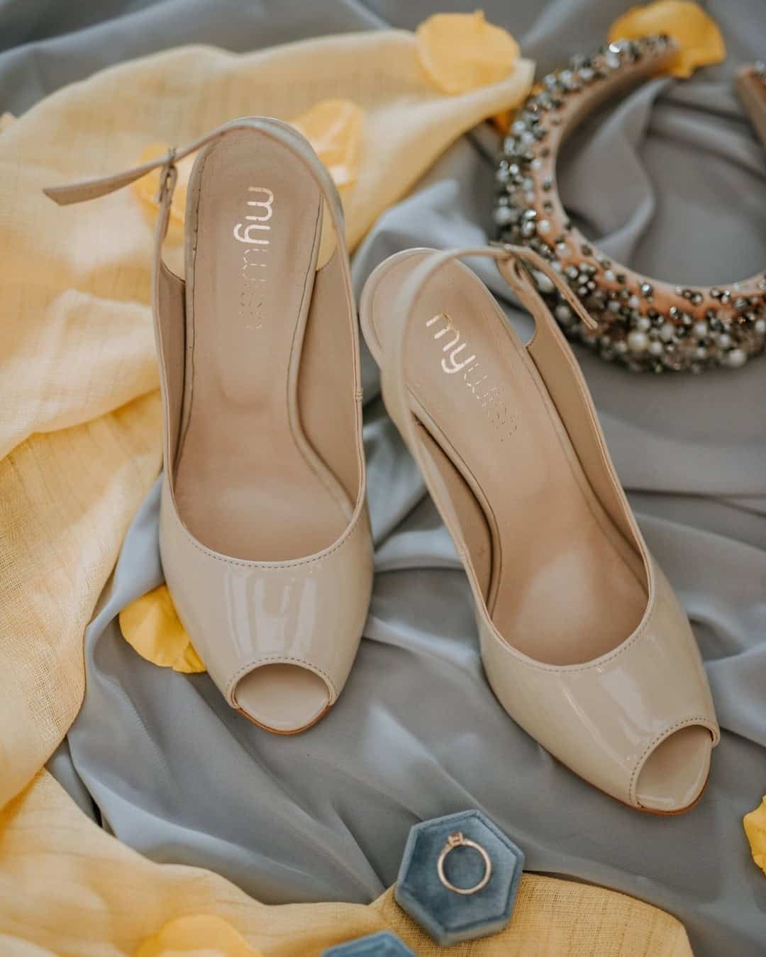 Nude Bridesmaid Shoes