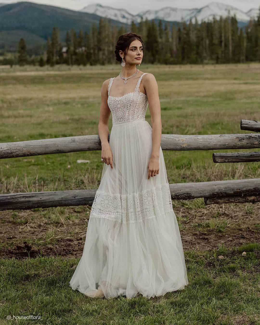 Cowgirl Country Wedding Dresses