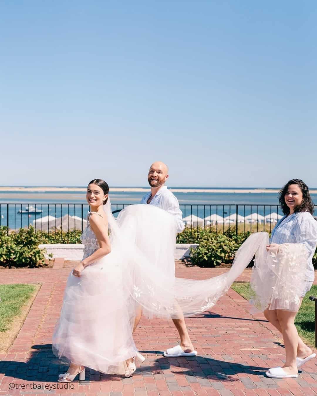 With Friends of the Groom