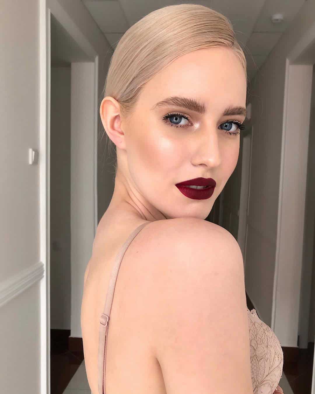 Lips Care Tips for Red Lip Wedding Makeup