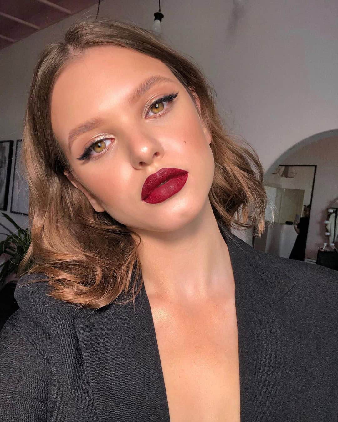 Lips Care Tips for Red Lip Wedding Makeup