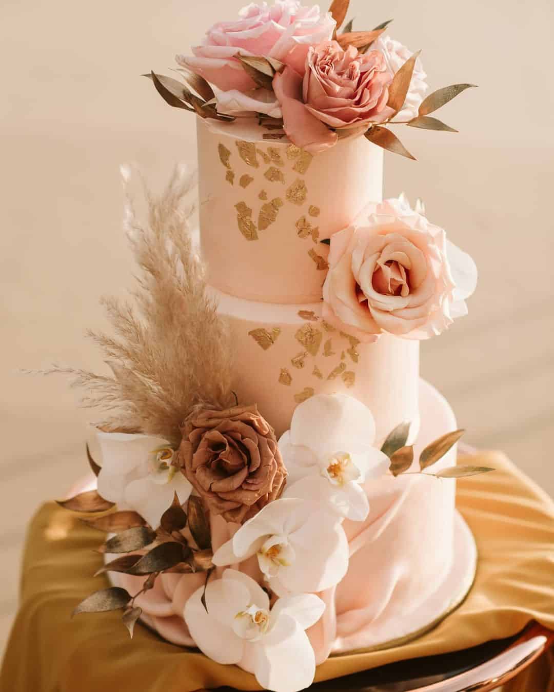 Rust Color Dress for Wedding