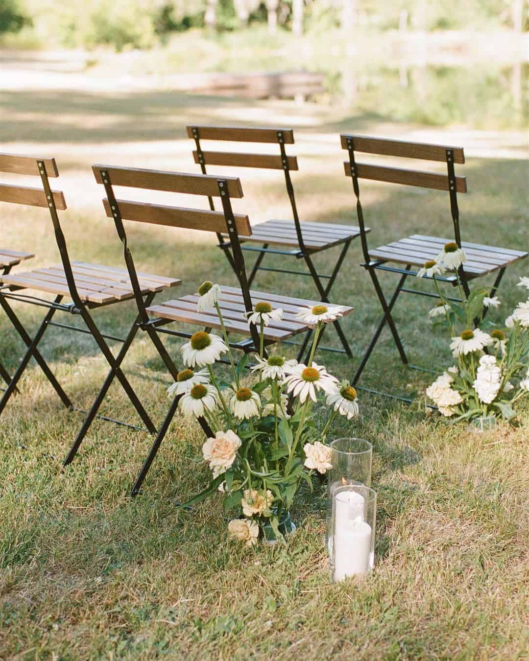 Rustic Wedding Decor Seating
