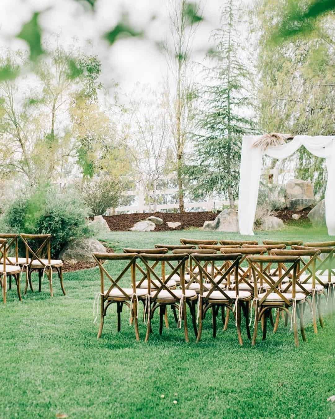 Natural Rustic Greenery Wedding Decor