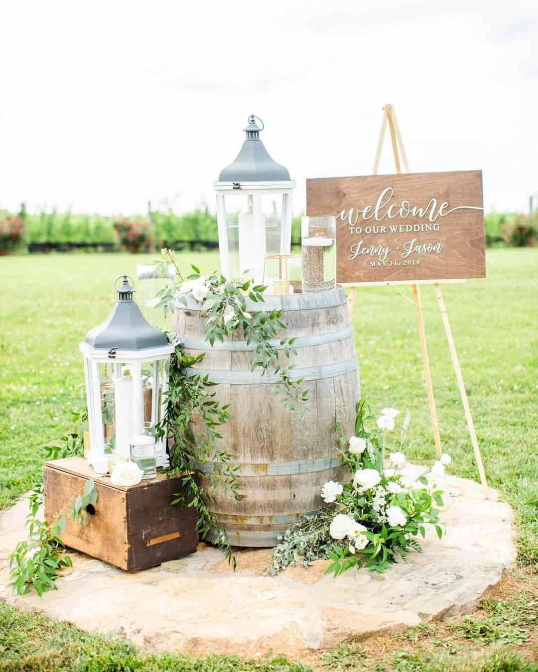 Rustic Wedding Textures And Fabrics