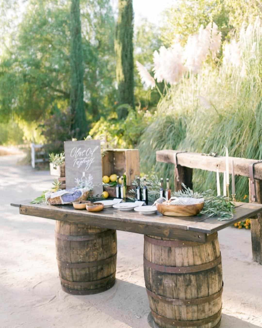 Rustic Wedding Textures And Fabrics