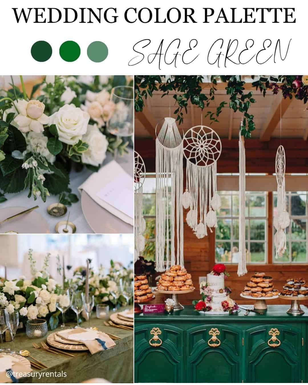 Sage Green Wedding Color Palette