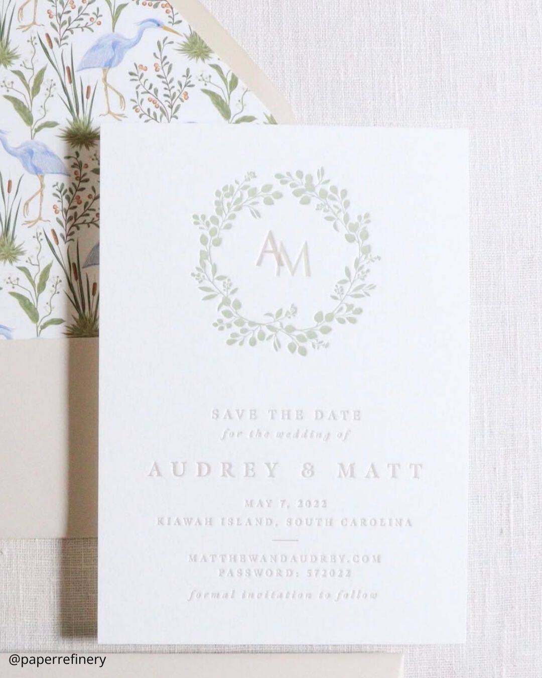 Classic Save The Date Photos