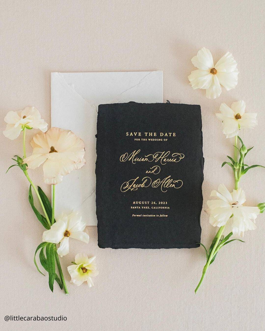 Classic Save The Date Photos