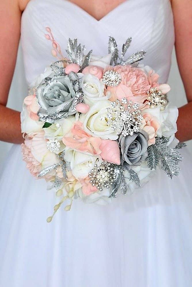 Silver Color Combinations For Your Wedding Decor