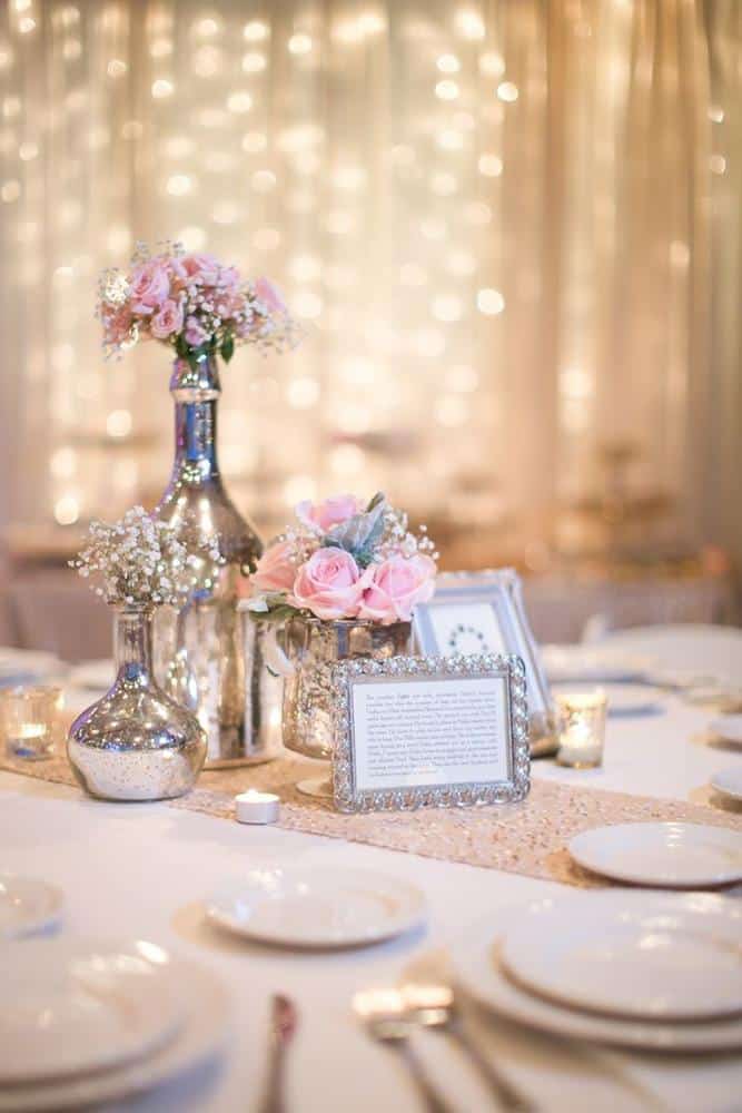 Silver Color Combinations For Your Wedding Decor
