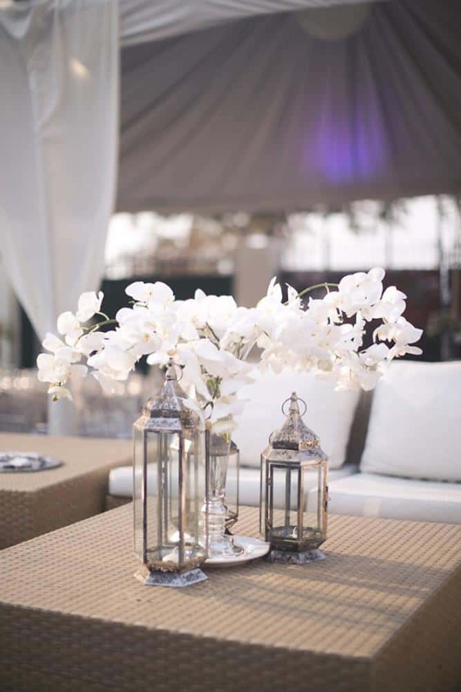 Silver Color Combinations For Your Wedding Decor
