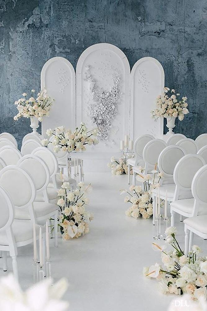 Silver Color Combinations For Your Wedding Decor