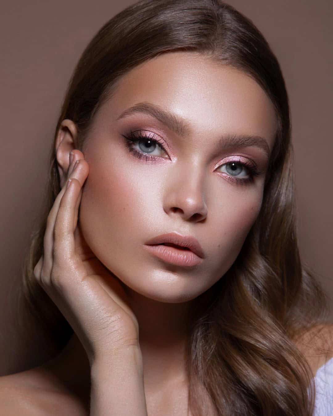 Wedding Makeup With Bold Lips