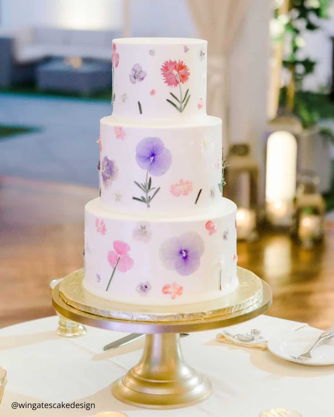 Watercolored Cakes