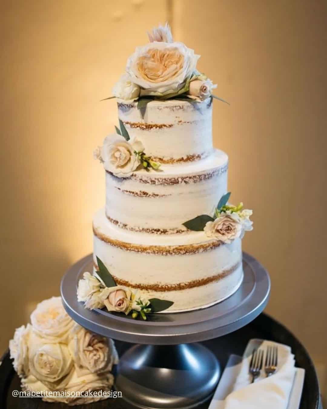 Naked Wedding Cakes