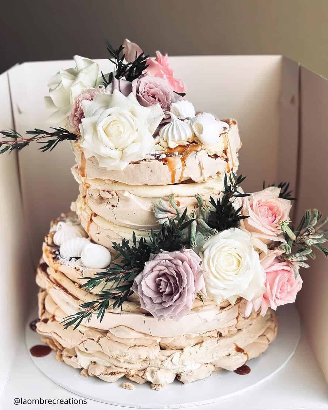 Spring Wedding Cakes Buttercream
