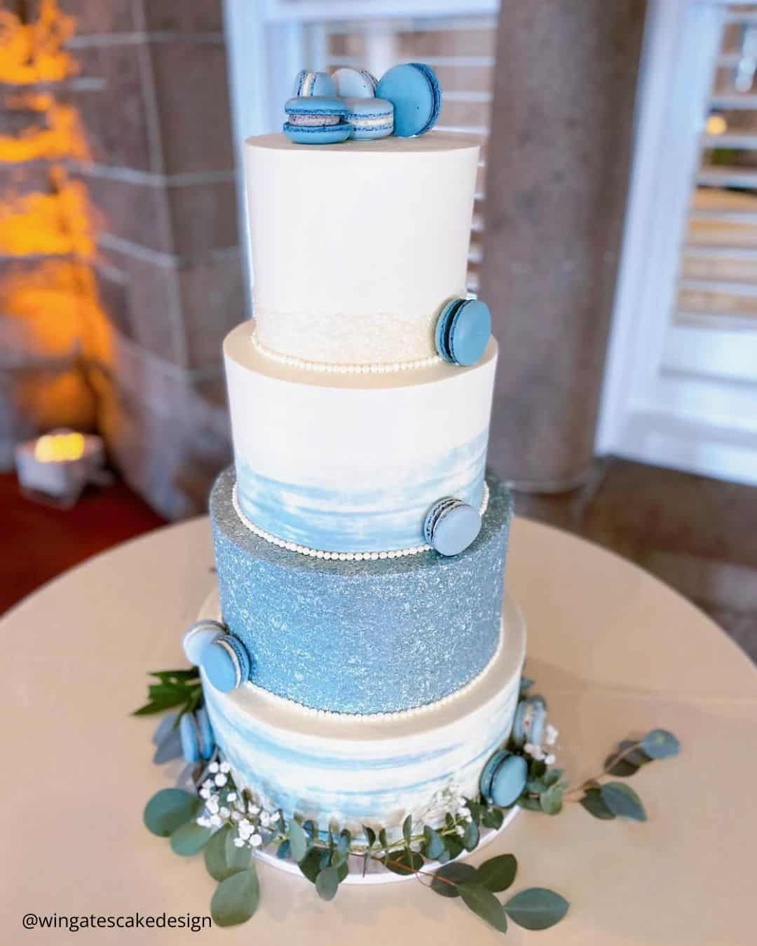 Pink Spring Wedding Cakes
